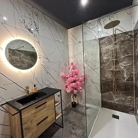 Le Prestige Jacuzzi Et Sauna Traditionnel 아파트 뮐루즈