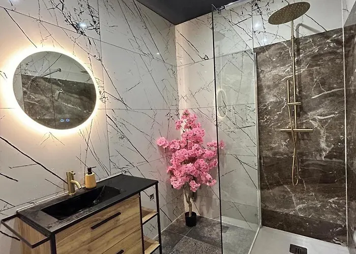 Le Prestige Jacuzzi Et Sauna Traditionnel Apartament Miluza